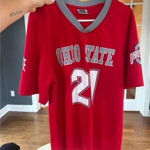 Ohio State Red Jersey size large